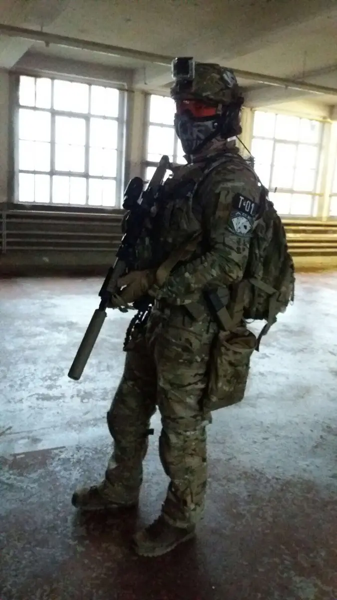 Silent in der CQB-Halle.